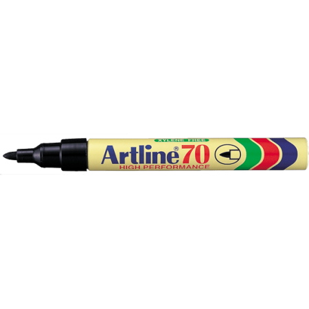 'Artline' Permanent Markers 70 (Black)
