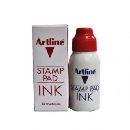 'Artline' Stamp Pad Refill Ink (Red)