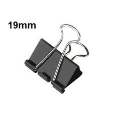 Binder Clip 19mm (Black)