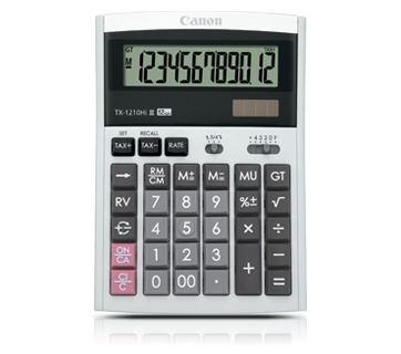 'Canon' Desktop Calculator (TX-1210HI III)