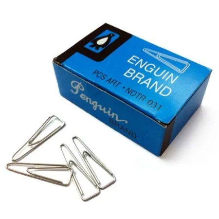 Penguin Triangle Paper Clip 31mm (box)