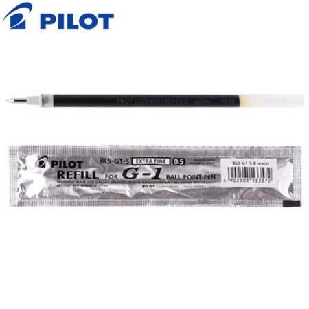 Pilot G1 - 0.5 Gel Ink Pen Refill Black (pcs)