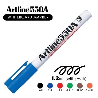 Artline White Board Marker 550A Blue (pcs)