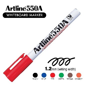 Artline White Board Marker 500A Red (pcs)