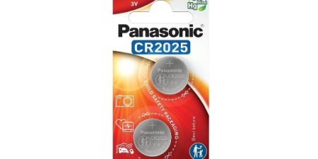 Panasonic CR2025/5BP (For Calculator/TV)