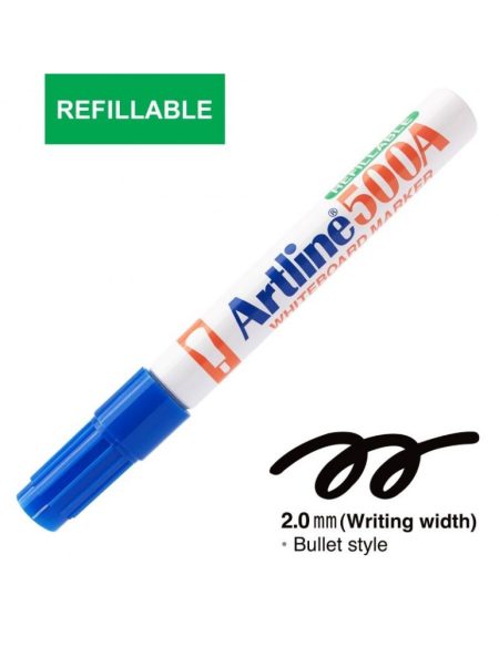 Artline White Board Marker 500A Blue-1 (pcs)